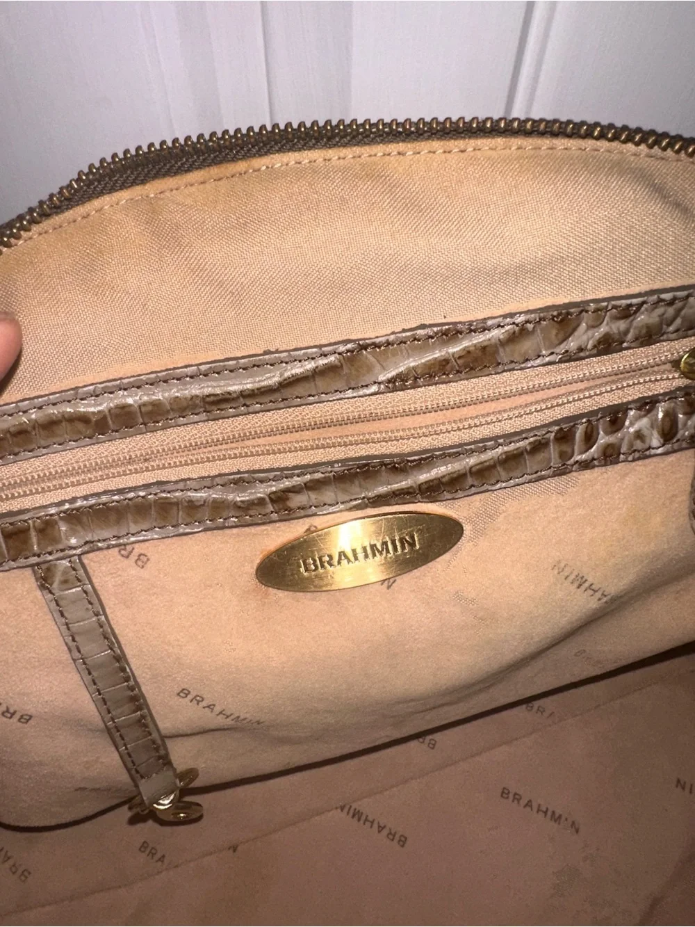 Brahmin stylish croc